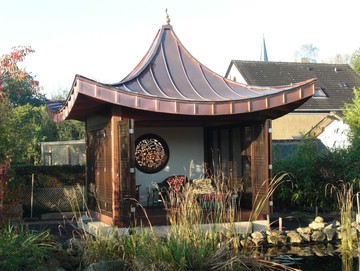 Gartenpavillon aus Holz