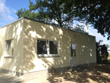 Flüchtlingsheim Vechta als Holzrahmenbau